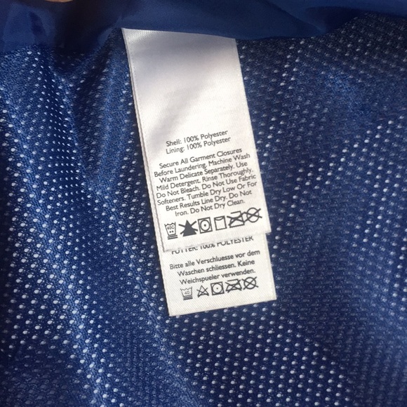 EUC BLACK EDDIE BAUER WINDBREAKER JACKET - Picture 4 of 5